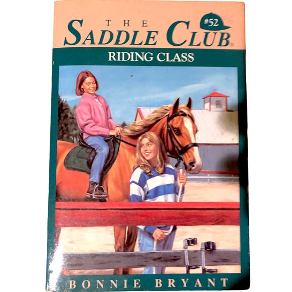 The Saddle Club #52 Riding Class by Bonnie Bryant Softcover Book - Picture 1 of 7